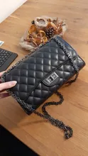 Square Bag Chain Messenger-Bag Wild-Shoulder Small Tide Fashion European Lingge And American