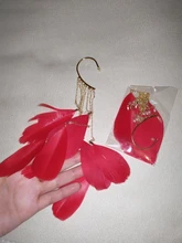 SUKI-pendientes bohemios con gancho para la oreja para mujer, aretes sin Piercing, accesorios de borlas largas, joyería