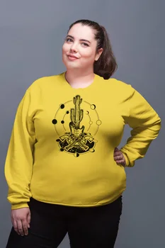 

Angemiel Wear Desert And Gun Yellow Women Sweatshirts
