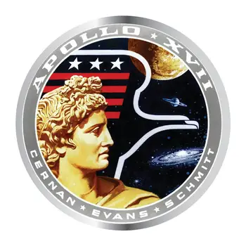 

Nasa - Apollo Xvii (badge enameled) HALF MOON BAY3.31