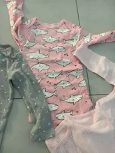 Monos de algodón Unisex para bebé, mono infantil, Moda para niño y niña, ropa de manga larga, conjunto de ropa para bebé recién nacido, 5 unidades/lote