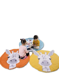 

Baby play mat 100% cotton fabric, incredibly soft, washable, antiallergic - healthy and perfect workmanship