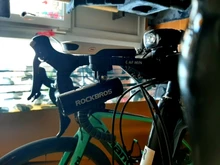 USB LED Bicycle-Accessories Bike-Lights Cycling-Flashlight 400/800lumen Handlebar ROCKBROS