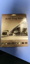 parasol coche parabrisas delantero 4 Uds suave niebla coche de la película trasera película protectora para espejo ventana claro impermeable protector para espejo retrovisor Anti-glare película transparente