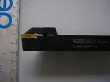 MGEHR1010 MGEHR1212 MGEHR1616 MGEHR2020 MGEHR2525, soporte de herramienta de ranurado externo, hoja de carburo, 10 Uds.