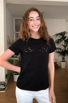 

Trendyol Embroidered Basic Knitted T-Shirt TWOSS20TS1319
