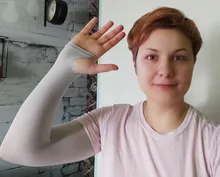 Mangas de brazo de refrigeración Unisex, coderas para ciclismo, correr, pesca, protección solar UV, Outdo, Mangas de brazo de nailon, 4 pares