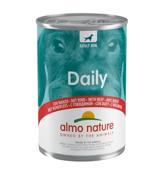 

Almo nature canned food for dogs "menu with beef" daily menu-beef 0,4 kg x 12 PCs