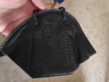 Mascarillas FFP2 para adultos, máscara facial KN95 de 5 capas con filtro, color rosa, 20-200 Uds.