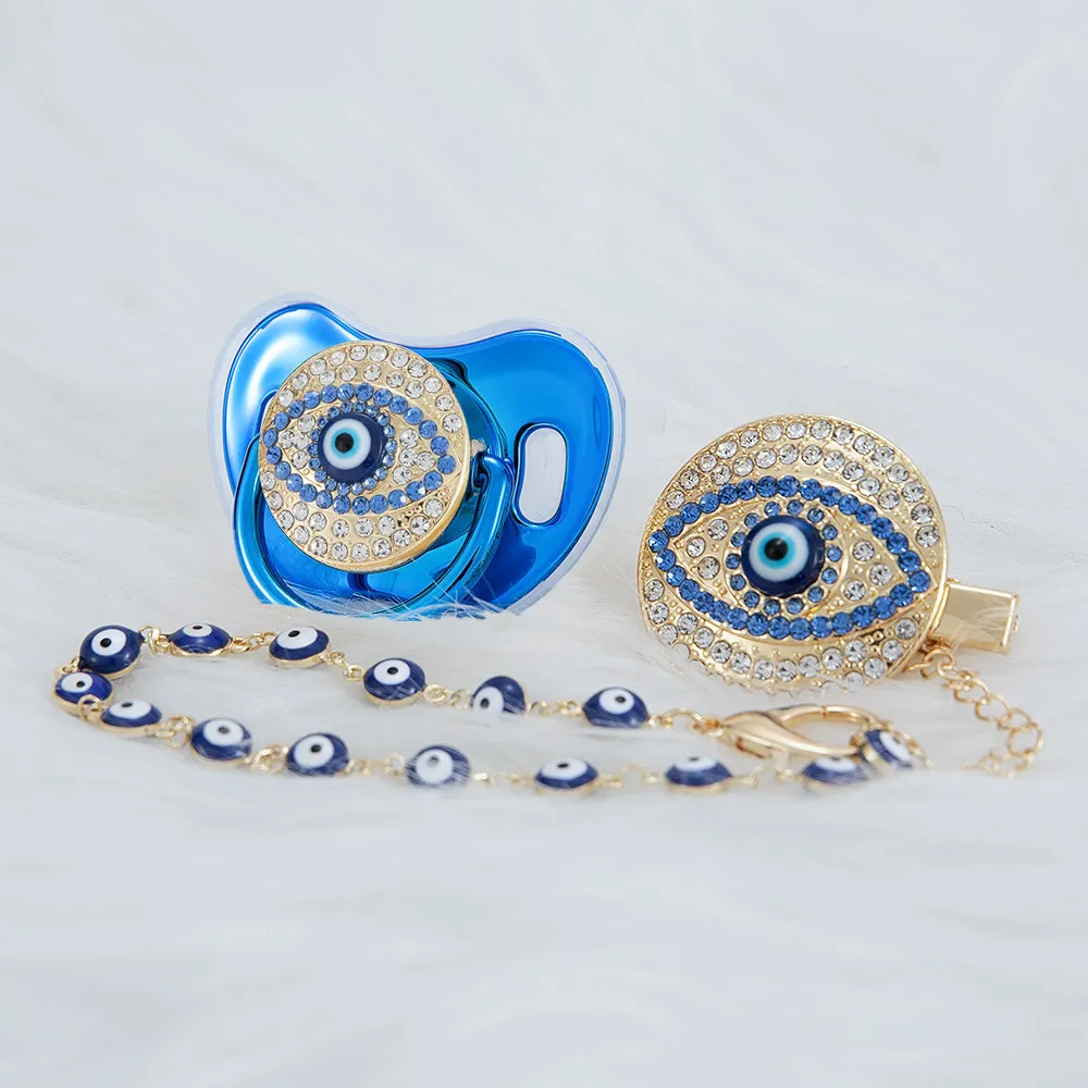 Metallic blue 0-6m