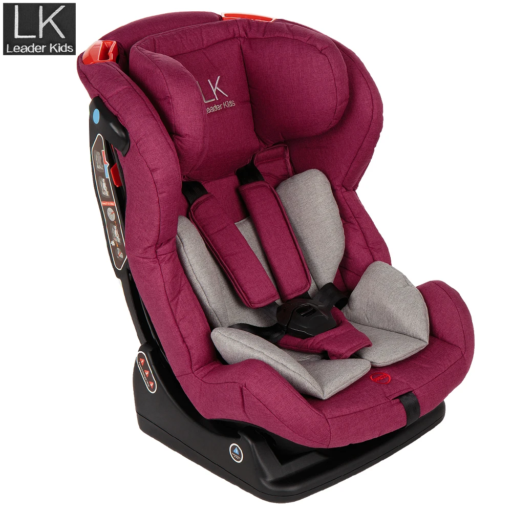 Красный Автокресло Leader Kids 0-25 кг AVERSO, 0-1-2 гр - Цвет: Красный