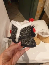 Cálido recién nacido Niño botas de invierno en primer lugar los caminantes zapatos para bebé, Niña y niño de suela suave nieve de piel botines para 0-18M