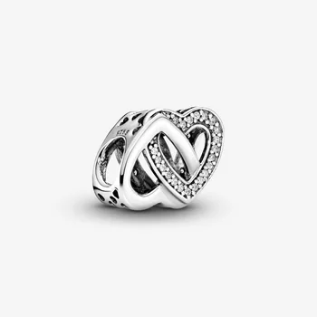 

PANDORA CHARM Love linked (REF. 791880CZ), ORIGINAL in sterling silver