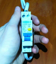 Differential Circuit-Breaker RCBO Residual-Current Over-Current-Leakage-Protection 18MM