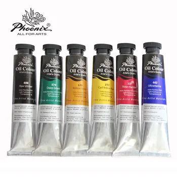 

Paints oil artistic Phoenix in a tube 50 ml, an additional palette