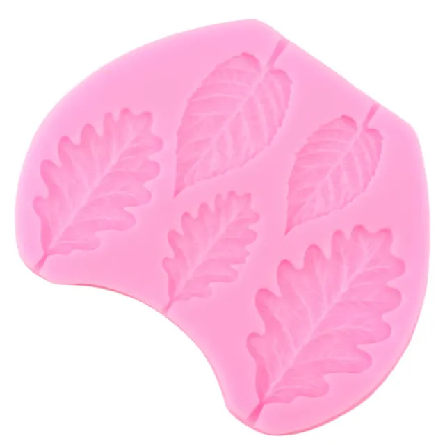 Szeder Szilikon Penész Tölgylevelek Torta Bordant Fondant Dekorációs Szerszámok Csokoládé Gumpast Cukorkás Agyag Öntőformák - Image 6