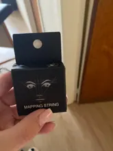 Cadena de mapeo Microblading de 10m, marcador de cejas preincrustado, hilo de tatuaje, cejas, punto de tatuaje, cadena PMU