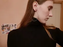 Pendientes grandes con Clip para mujer y niña, pendientes sin perforación de oro rosa hipoalergénicos