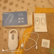 Escáner de FDX-B para mascotas, lector de identificación de mascotas ISO11784/5, 134,2 Chip de Khz, transpondedor RFID, portátil, USB, Microchip para perros y gatos