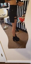 Short Skirt Irregular Bodycon Harajuku Sexy Black High-Waist Mini Gothic Women Summer