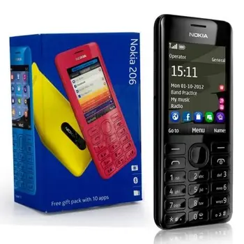 

Nokia Asha 206 | Black | 64MB | Refurbished | Grade A+