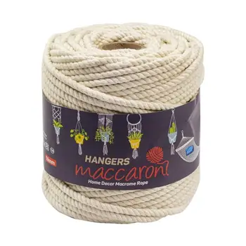 

Maccaroni Hangers Macrame Rope Yarn 10 mm 1000 Gr