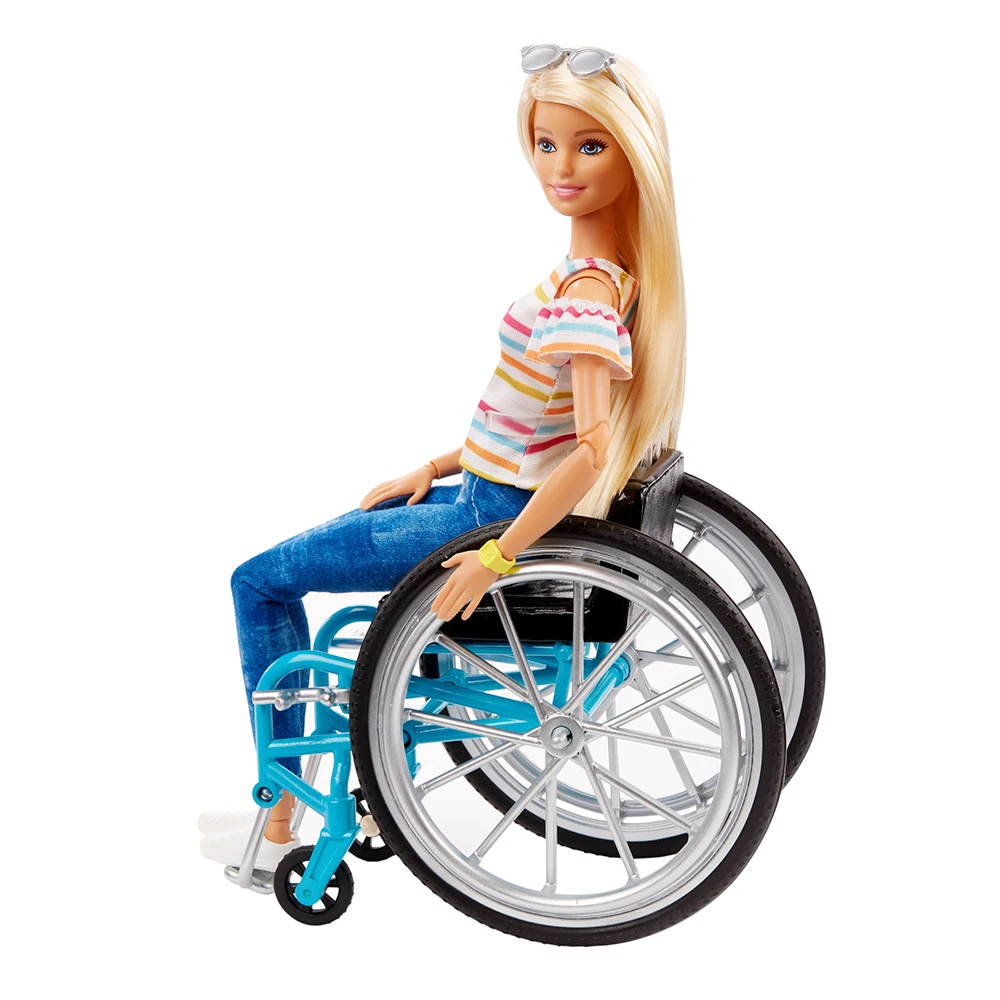 Barbie Fashionista Blonde Pop In Rolstoel Met Oprit, speelgoed Te Geven Aan Jongens En Meisjes Van + 3 Jaar (Mattel GGL22) - AliExpress Speelgoed Hobbies