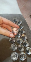 Wardrobe Handles Hardware Drawer Pull Cupboard Glass-Knobs Cabinet-Door Crystal Diamond-Shape