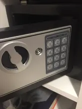 Caja de Seguridad Digital pequeño hogar Mini cajas fuertes acero dinero Banco de Seguridad caja de seguridad efectivo joyas o documento de forma segura con clave