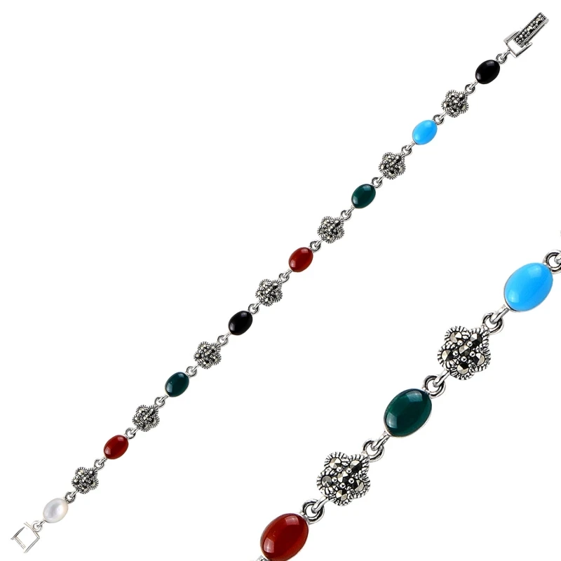

Armagano Marcasite Cubic Zirconia bracelets Bangles