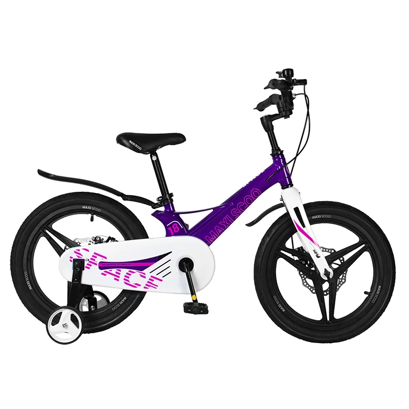 Велосипед MAXISCOO Space Делюкс -18"-22г. (фиолетовый) MSC-S1815D |