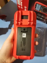 UNI-T-multímetro Digital UNI T, valores eficaces verdaderos UT890C UT890D + rango Manual AC DC, probador de temperatura de capacitancia, retroiluminación