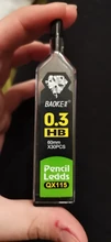 Botella de lápiz automático de plomo 2B 2H HB, recambio para estudiante, escritura y oficina, 0,3 Mm/0,5 Mm/0,7mm/0,9 Mm, 30 Uds.
