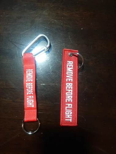 Remove Before Flight Lanyard Key Keychain Strap Set photo review