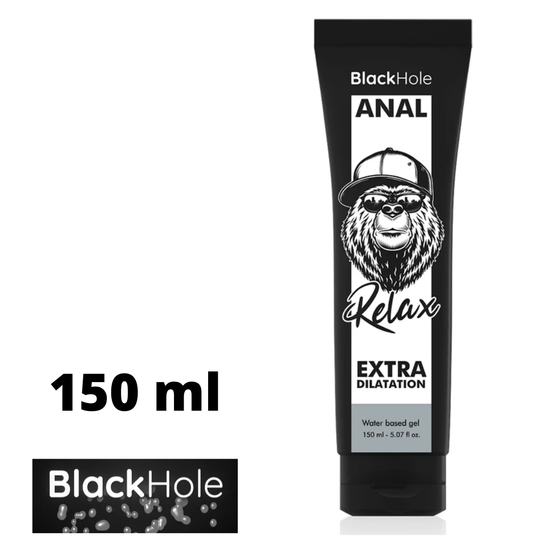 BLACK HOLE gel base de agua dilataci n anal en formato de 70ml 150ml 250ml lubricante