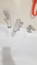 Waterfall Faucet Mixer Bath-Tub Robinet Baig Mounted Deck Accoona A6519 Split-Body