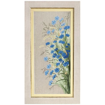 

M-279 set for embroidery charivna mite 'field vasilki' 22*50 cm