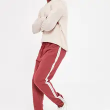 Trendyol бордовые мужские спортивные штаны со Лэйн Бели и Подъюбники новые TMNAW20EA0041