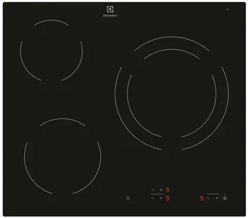 

ELECTROLUX PLATE EHF6231IOK VITRO 3FOCOS 1DOBLE