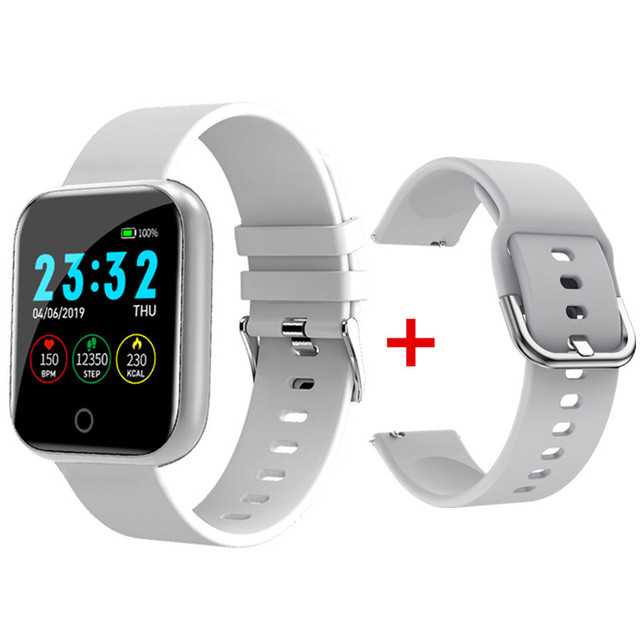 Watch for Women Men Fitness Tracker Square Smartwatch Electronics Sport Wrist Watch For Android IOS Reloj Inteligente