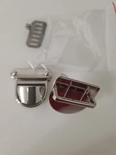 THINKTHENDO-Cierre de giro con cierre de Metal para bolso de bricolaje, cierre de piezas para mochilas, accesorios