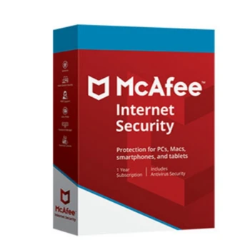 

McAfee Internet Security - 1-Year / 1-Device / 1Day Shipping / Retail Key | Authorized Reseller / Multilingual / Global Activat