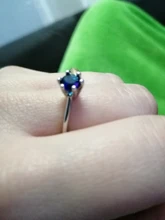 Anillos de Compromiso de boda para mujer, de Color plata joyería femenina, anillo de circonia de 6 capas con piedra, joyería al por mayor R013