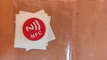 6 unids/lote NFC pegatinas etiquetas NFC213 Rfid etiqueta de la tarjeta de etiqueta de adhesivo etiquetas clave llaveros llavero muestra patrulla
