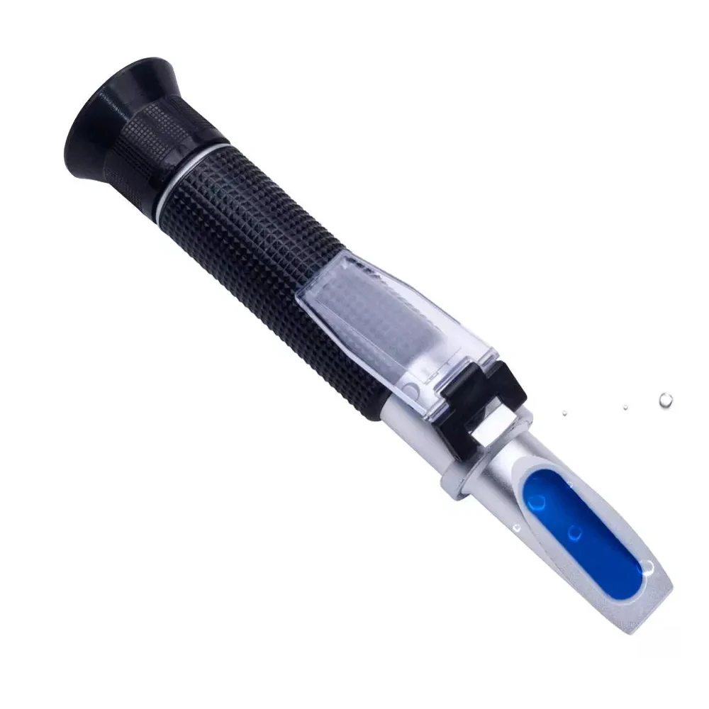 Salinity Refractometer for Seawater and Marine Fishkeeping Aquarium 0-100 PPT with Automatic Temperature Compensation