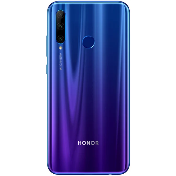 Мерцающий синий Смартфон HONOR 10i 4/128Gb - Цвет: Мерцающий синий