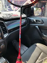 Raqueta de bádminton profesional de fibra de carbono ultraligera, 2020, 50g, 10U, superligera, con cuerda, para adultos