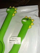 TYRY.HU-vajilla de silicona para bebé, cuenco de entrenamiento con dibujos de dinosaurios de 0 a 12 meses, cuchara, tenedor, plato de cena antideslizante