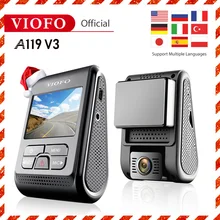 VIOFO A119 V3 Автомобильный видеорегистратор, обновленная последняя версия, супер ночное видение, Новейшая автомобильная камера 2560*1600P 30 кадров в секунду, опционально gps