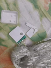 Light Curtain Led-Net Fairy-String Mesh Garden-Decoration Garland Outdoor Christmas-3x2m